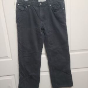 Men's Straight Fit Jeans - Charcoal